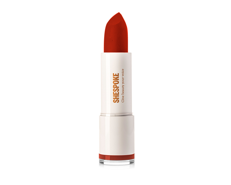 Well Red 1 - Matte Bright Orangey Red Custom Lipstick Tube